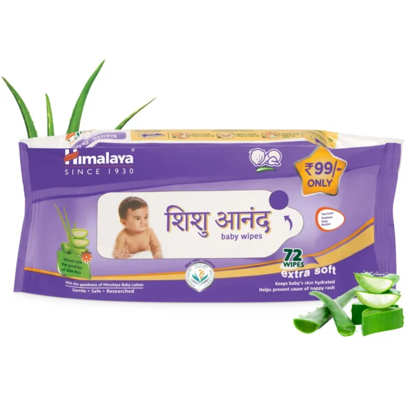 Himalaya Baby Wipes 72N